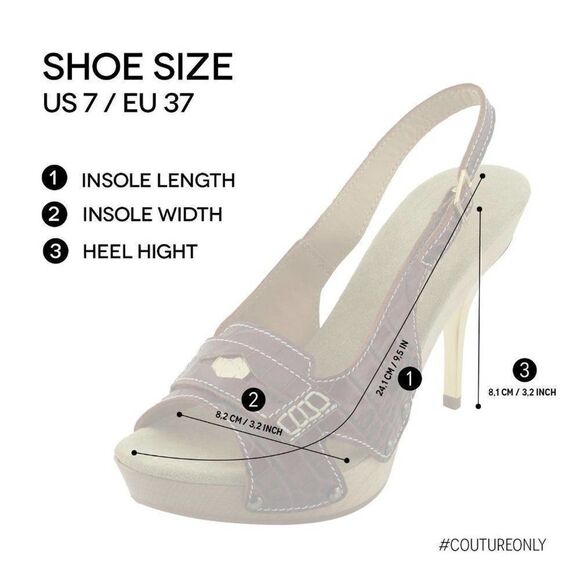 $630 New Dsquared2 Women US 7 Brown Leather Sandal Pumps Platform Heel Shoes - Picture 14 of 17